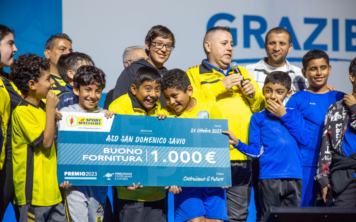 L'ASD San Domenico Savio premiata sul palco