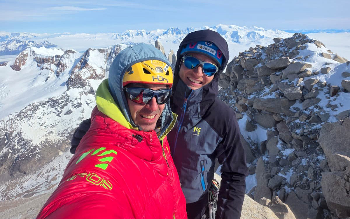 Della Bordella e Majori firmano la prima invernale della via Casarotto al Fitz Roy