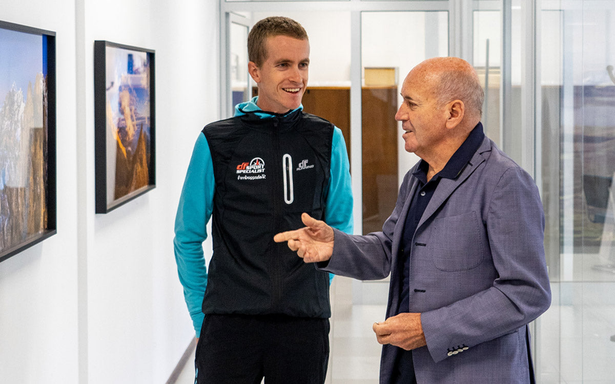 Luca Del Pero insieme a Sergio Longoni