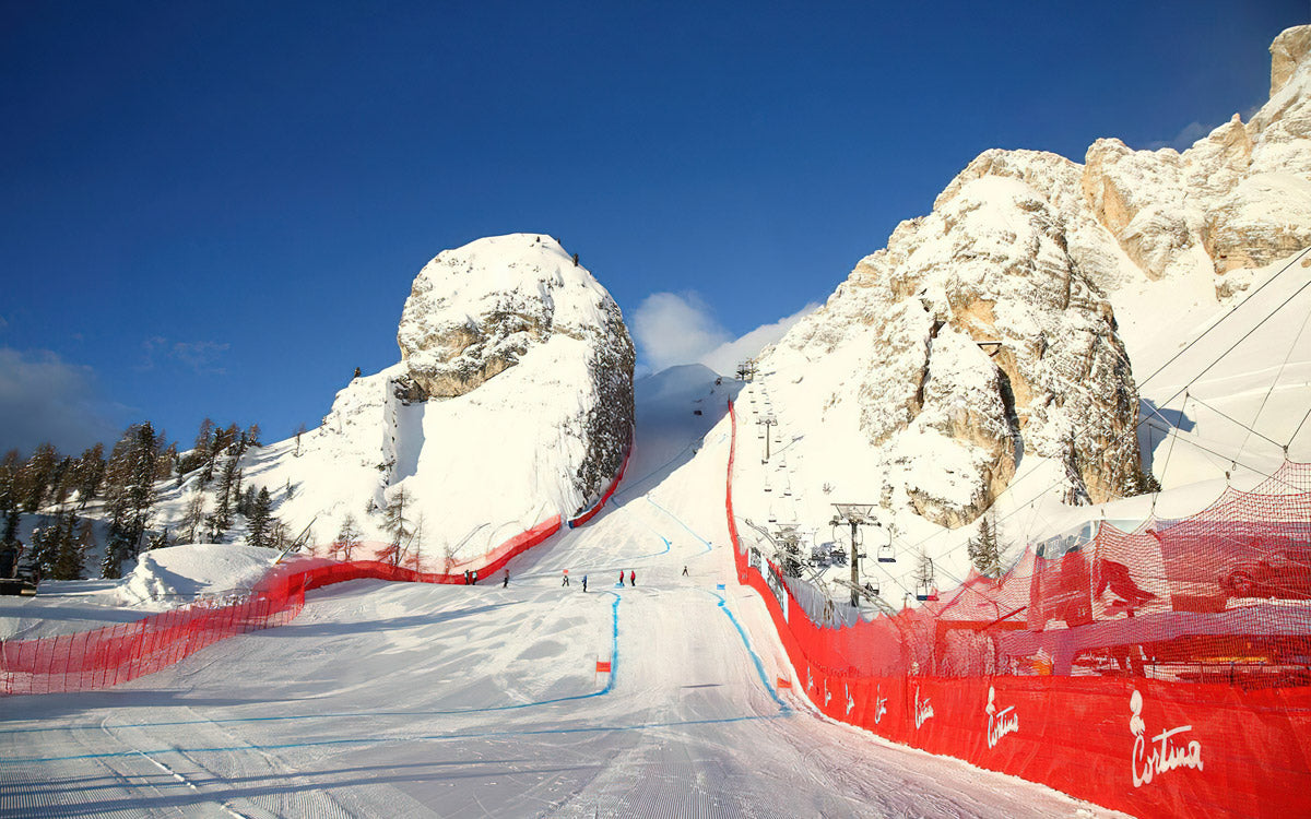 Cortina - pista Tofane: pista da super-G e discesa olimpica