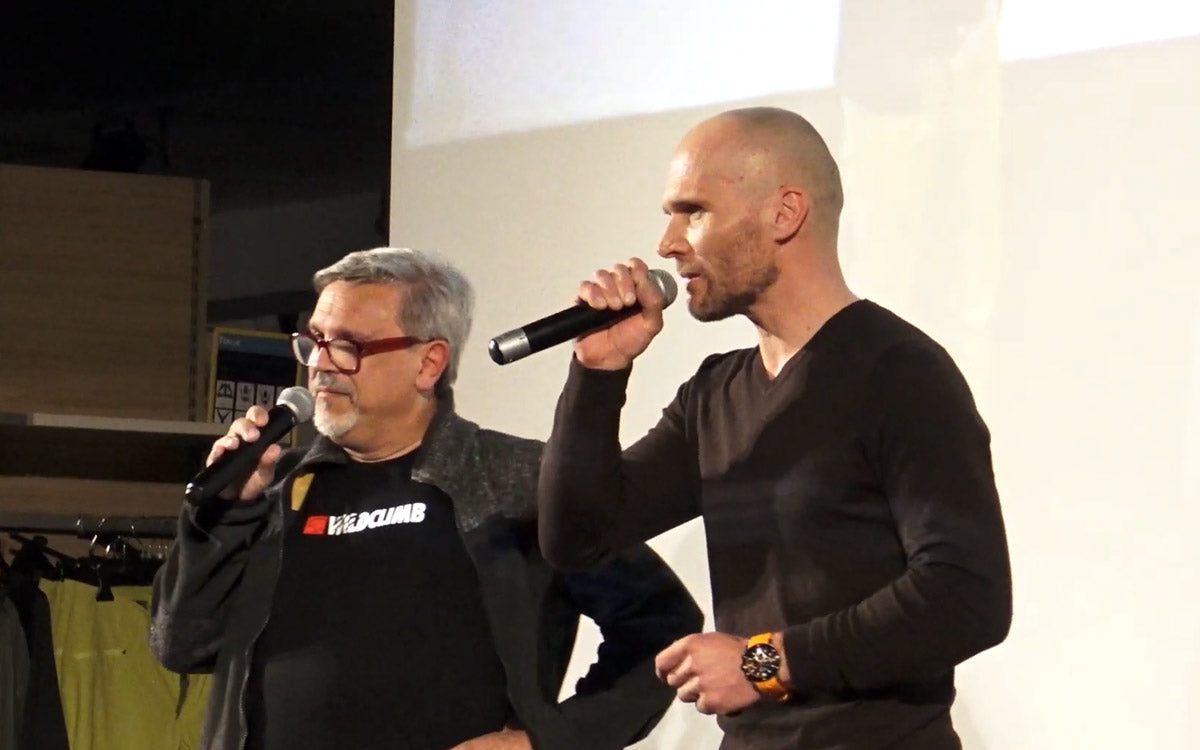 Una serata intensa parlando di alpinismo e di storie di vita con Marcin Tomaszewski