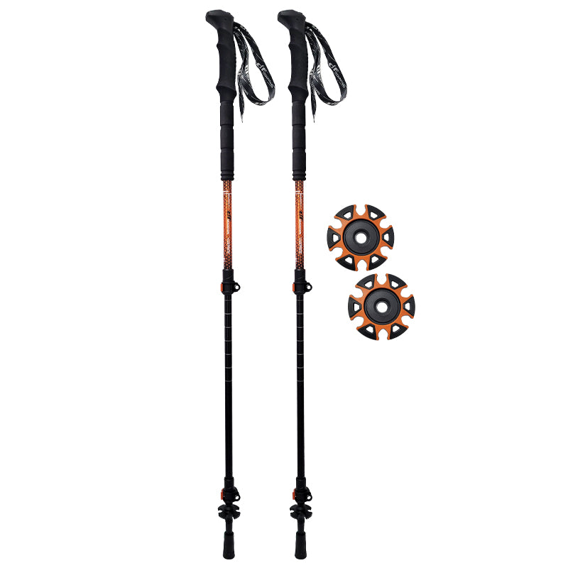 Bastone Da Trekking Sona In Pino Con Manico Avvolto In Corda – Altezza 55 Cm - Foto 4