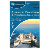 Cartina Appennino Piacentino 3 – Valli Nure, Arda e Ceno