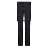 Pantalone bambina zip off stretch
