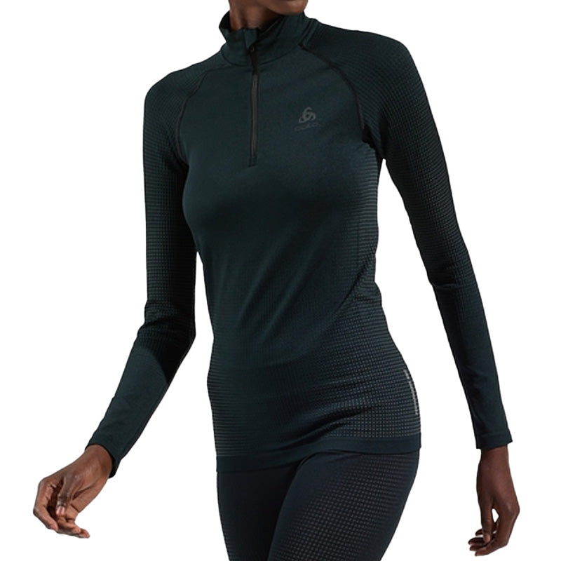 Maglia donna zip Performance Warm