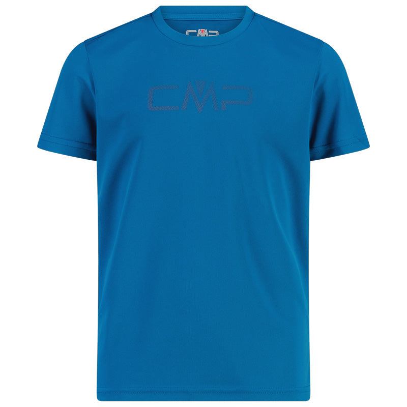 CMP Jungen T-Shirt – Atmungsaktiv, Antibakteriell, Schnelltrocknend, Mit UV-Schutz UPF 40