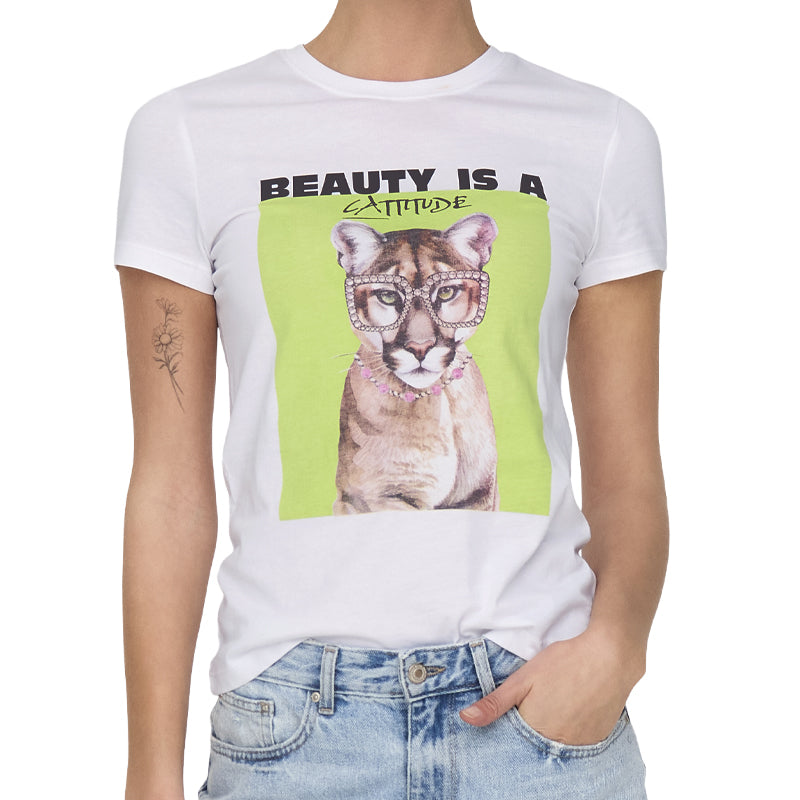 T-Shirt donna Vibes Glasses