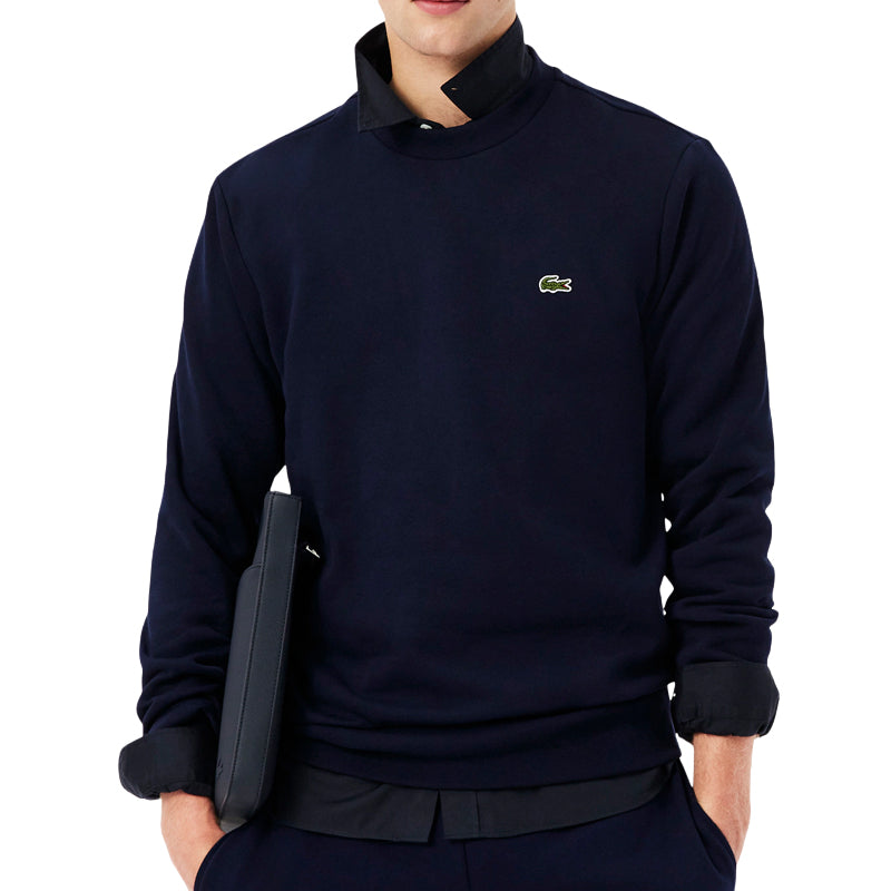 Felpa uomo girocollo pile