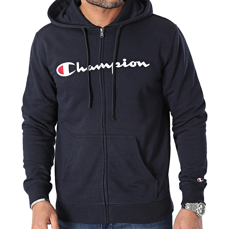 Champion felpa nera uomo online