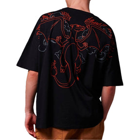 T-Shirt uomo Charizard Over Kimono