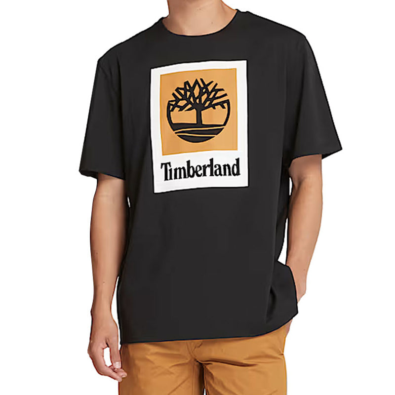 T-shirt uomo Square Stack Logo