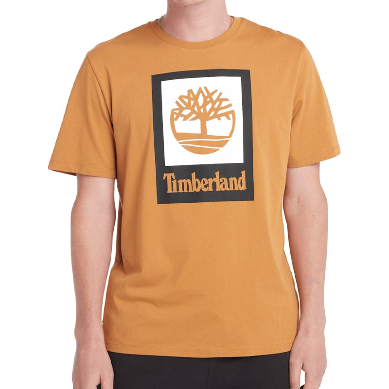 T-shirt uomo Square Stack Logo