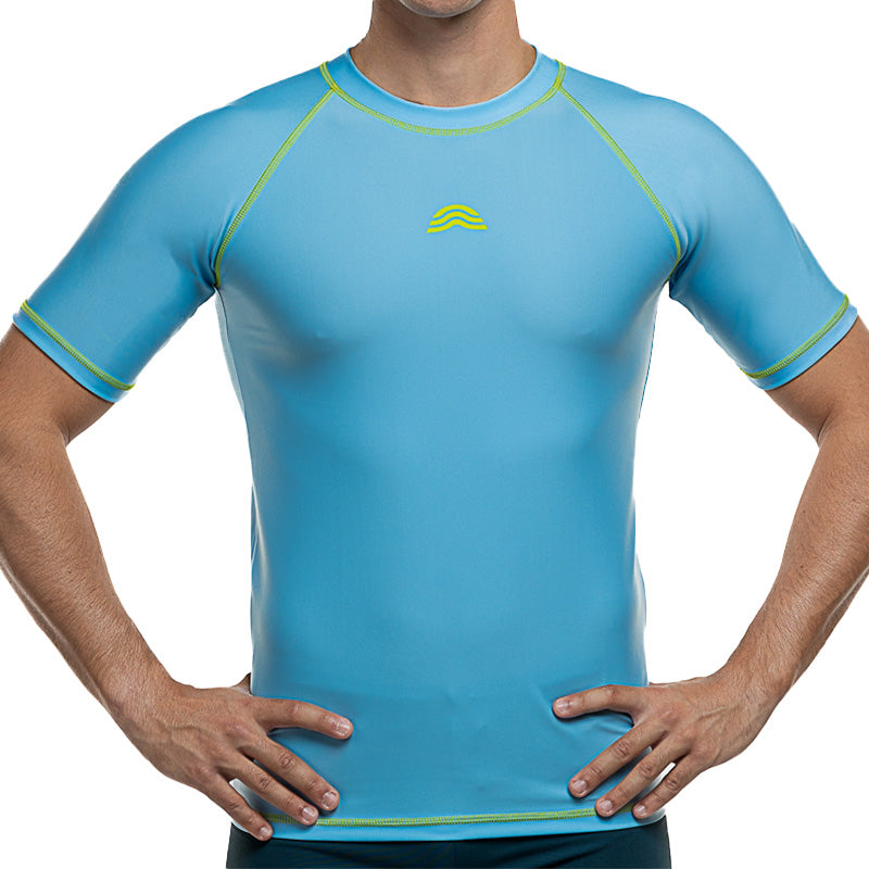 Maglietta Uomo Protezione Solare UPF 50+ TACVASEN - Maniche Corte, Traspirante, Asciugatura Rapida - Per Sport E Casual - Foto 7