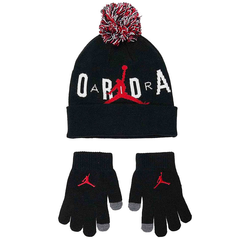 Cappello + Guanti bambino Jordan Pon Pon