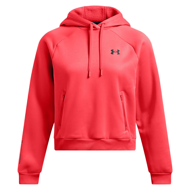 Felpa under armour donna rosse on sale