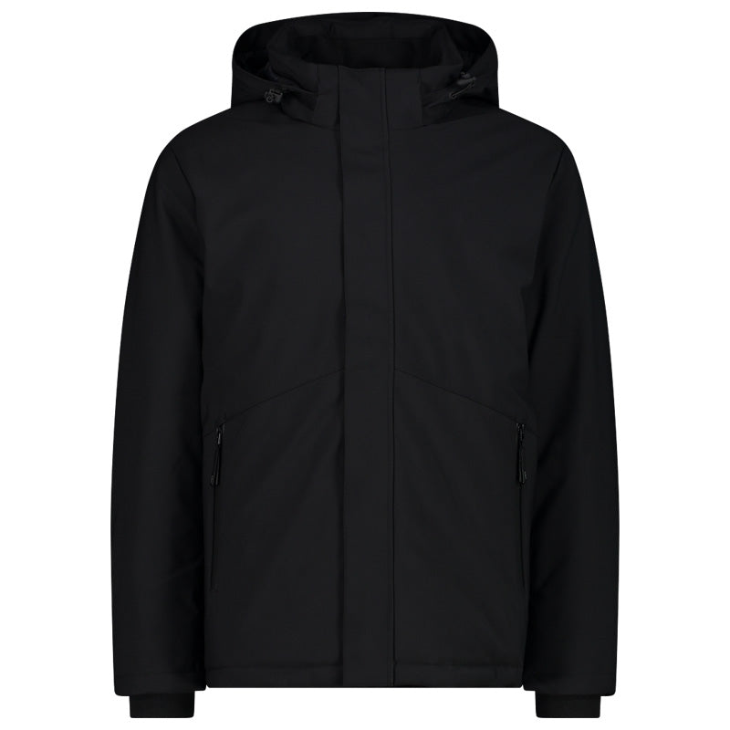 CMP - Giacca In Light Softshell Da Uomo Con Cappuccio Removibile, Antracite-Flame, 48 : Amazon.it: Moda