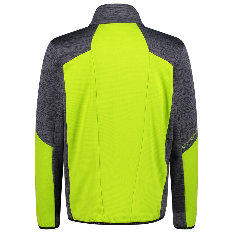Pile uomo Stretch Performance Grid Tech melange