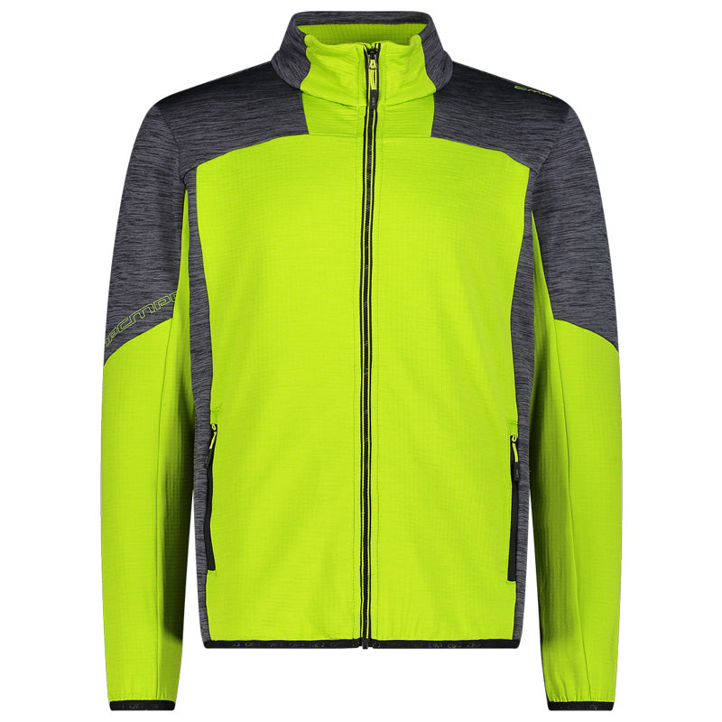 Pile uomo Stretch Performance Grid Tech melange