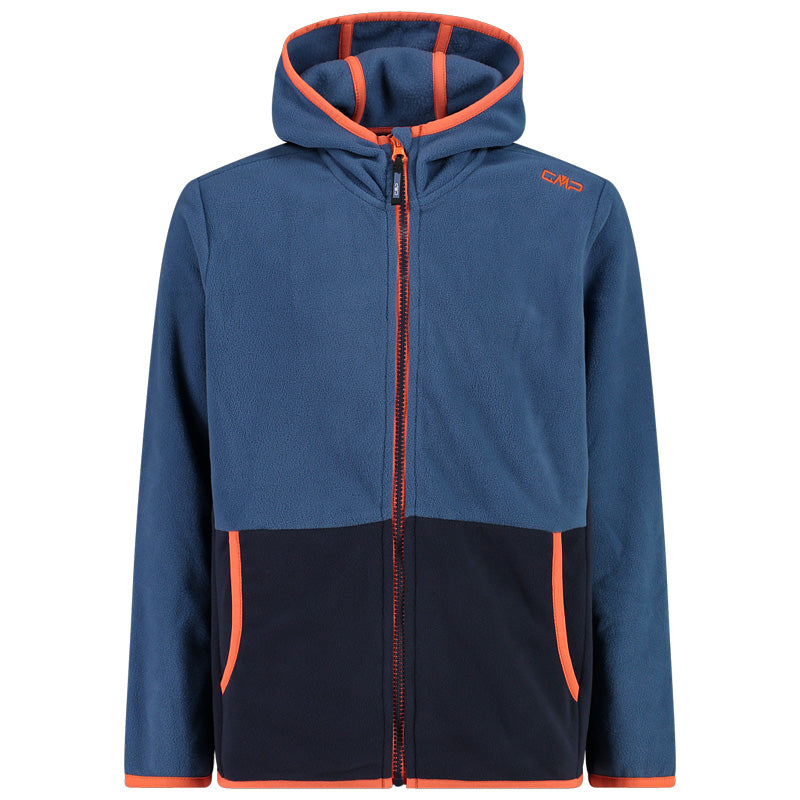Pile bambino full zip color block CMP