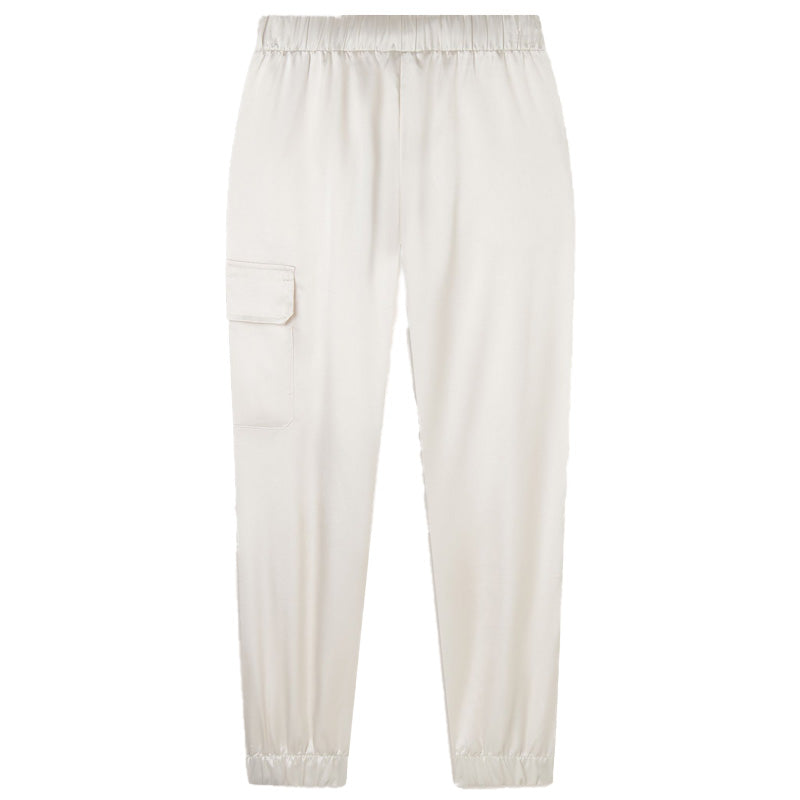 Pantalone donna Cargo effetto Seta