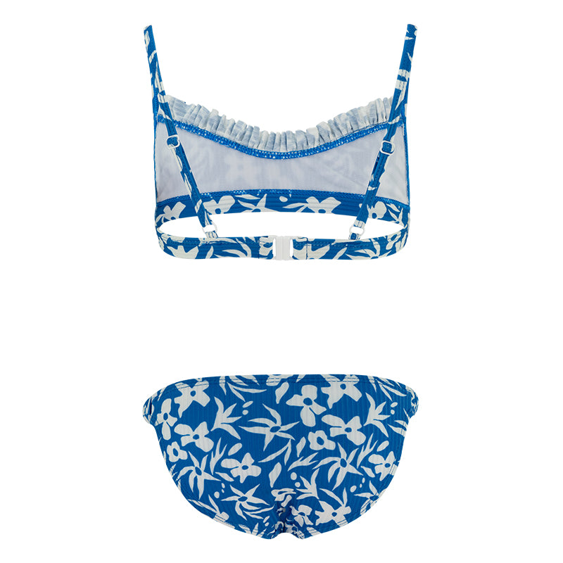 Bikini bambina Flower Volant