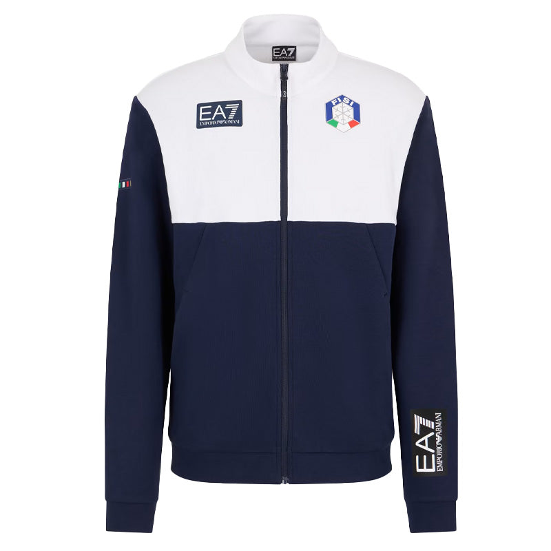 Felpa uomo FISI bicolore ARMANI