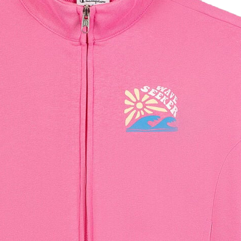 Felpa bambina zip Graphic