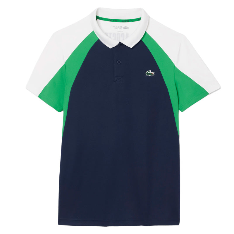 Polo uomo Color block