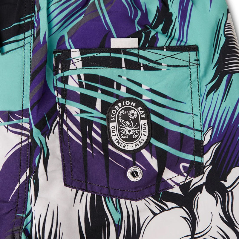 Boxer bambino Neon Skull