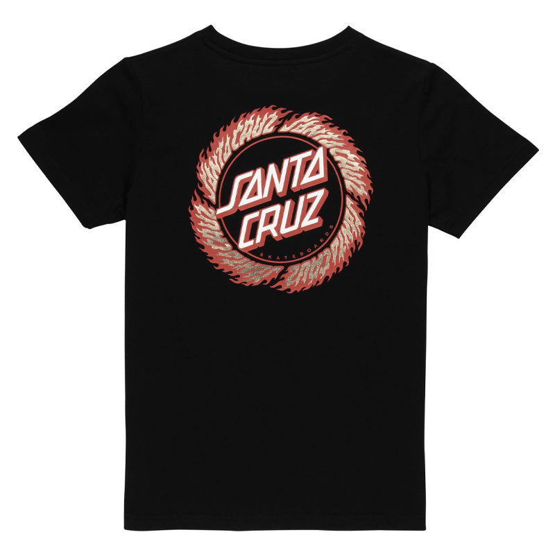 T-Shirt bambino Flame Ringed Dot