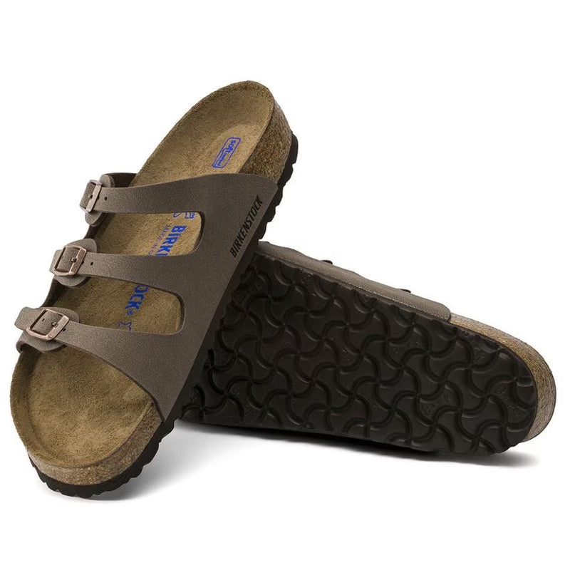 Ciabatte donna Florida Birko-Flor Nubuck