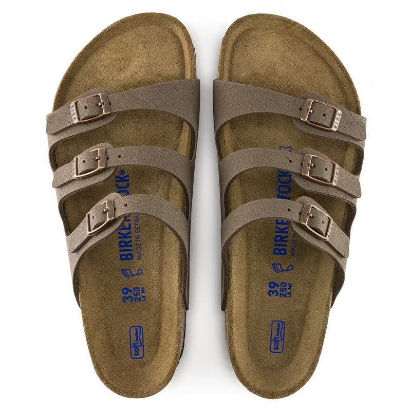 Ciabatte donna Florida Birko-Flor Nubuck