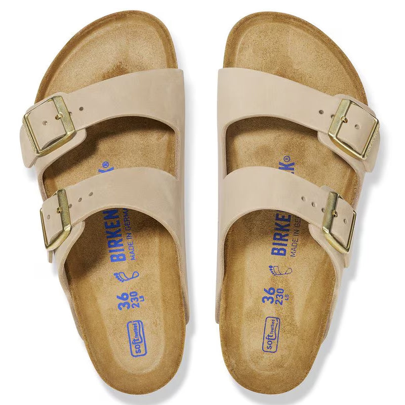 Ciabatte donna Arizona Pelle Nubuck