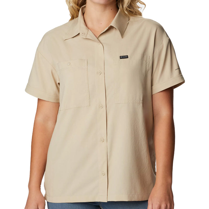 Columbia Silver Ridge Utility Camicia Maniche Lunghe Donna - UPF 50, Triclimate, Taglia L - Foto 3