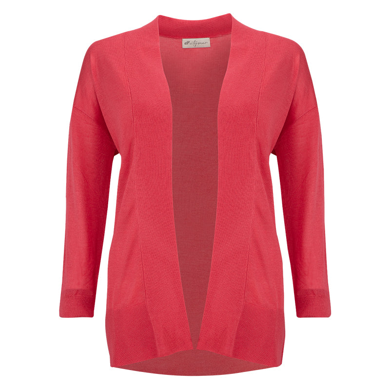 Cardigan Donna Comma A Costine | Giacca Maglia Slim Fit A Maniche Corte, Morbido E Versatile, Taglia 36
