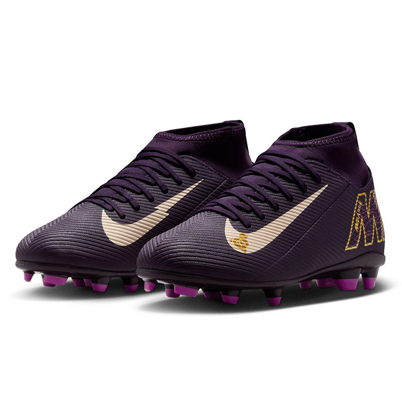Scarpe bambino Mercurial Superfly 10 Club Kylian Mbappé FG/MG
