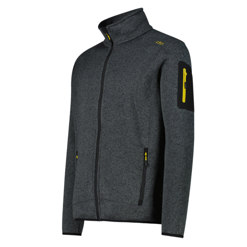 Pile uomo knit-tech mélange
