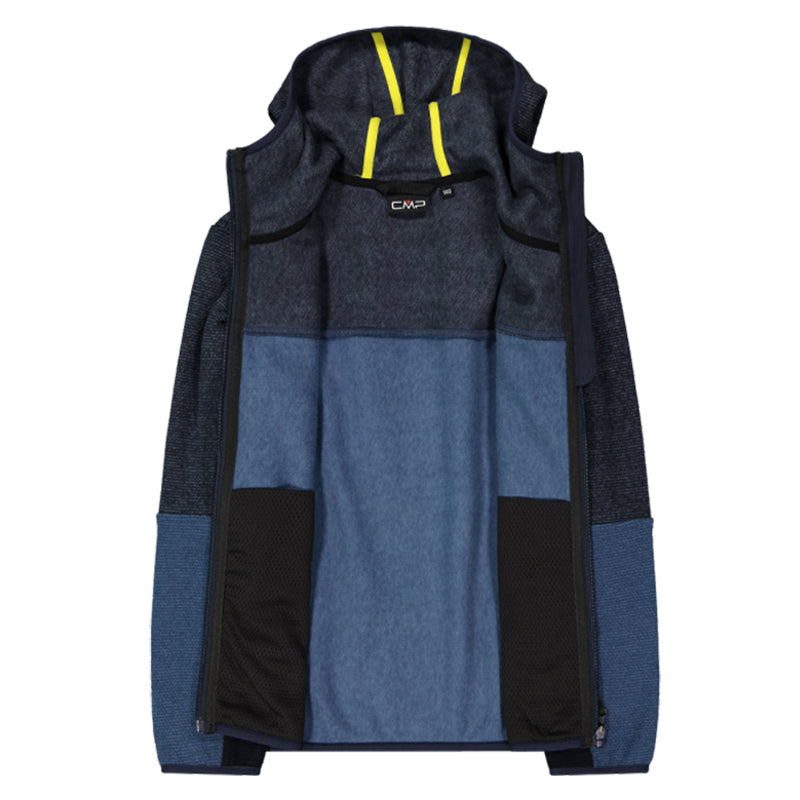 Pile bambino knit-tech cappuccio