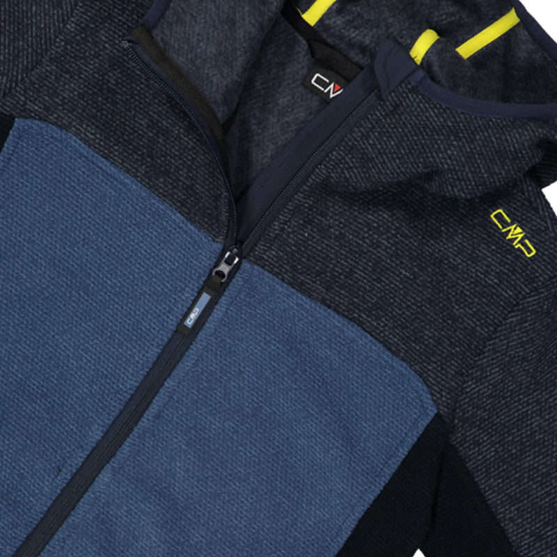 Pile bambino knit-tech cappuccio