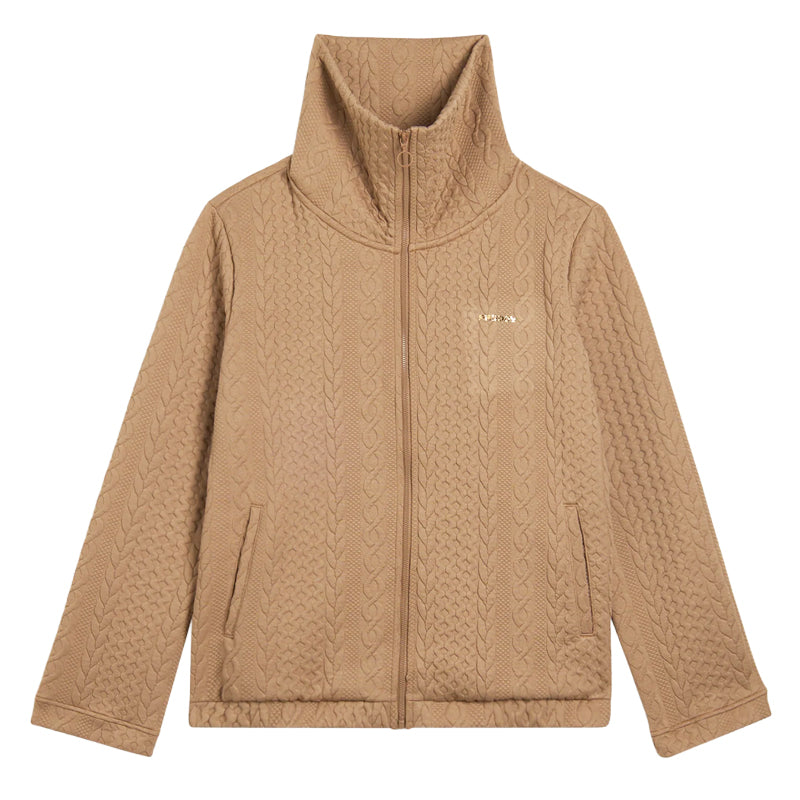 Felpa donna tecnico trecce