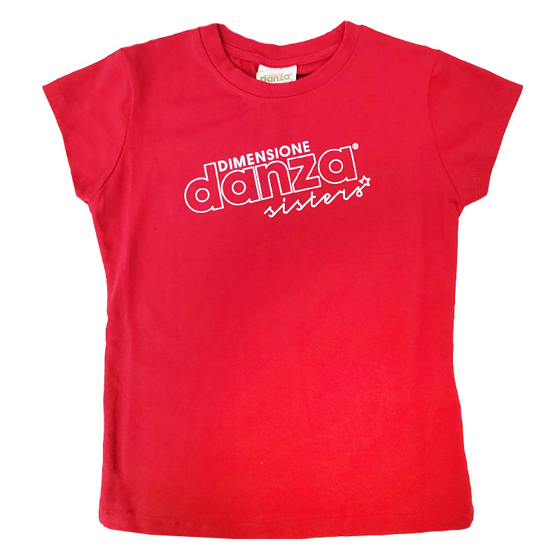 T-shirt Metallizzata Bambina Maeau - Quadri Scollo Rotondo, Maniche Corte, Per Danza Jazz E Hip Hop, 3-10 Anni