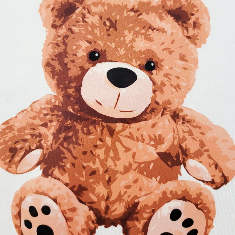 T-Shirt bambina Bear Clean