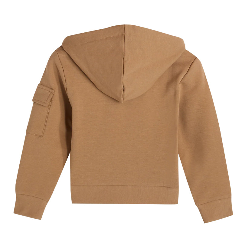 Felpa bambina dettagli dorati 6-8