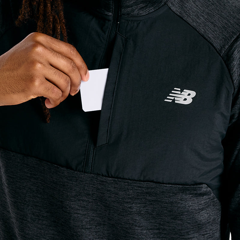 Maglia uomo Athletics Heat Grid 1/2 Zip
