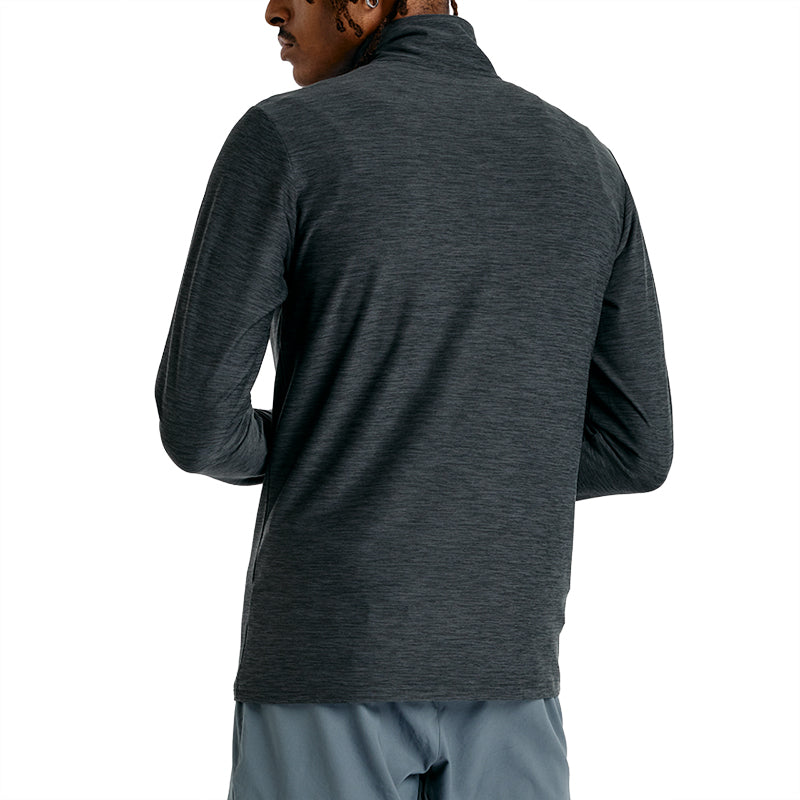 Maglia uomo Space Dye 1/4 zip