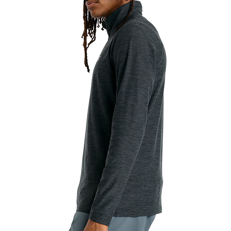 Maglia uomo Space Dye 1/4 zip
