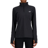 Maglia donna Essentials Space Dye 1/4 zip