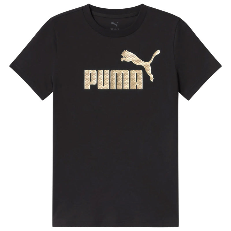 T-shirt bambina Essentials+ Textured Foil Big Logo