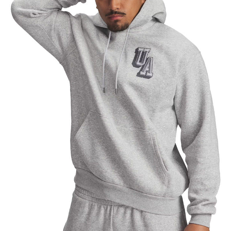 Polo Ralph Lauren LOGO FLEECE HOODIE - Felpa con cappuccio - white/nero