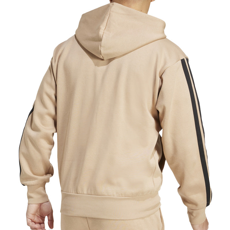 Felpa uomo Essentials 3-Stripes Fleece